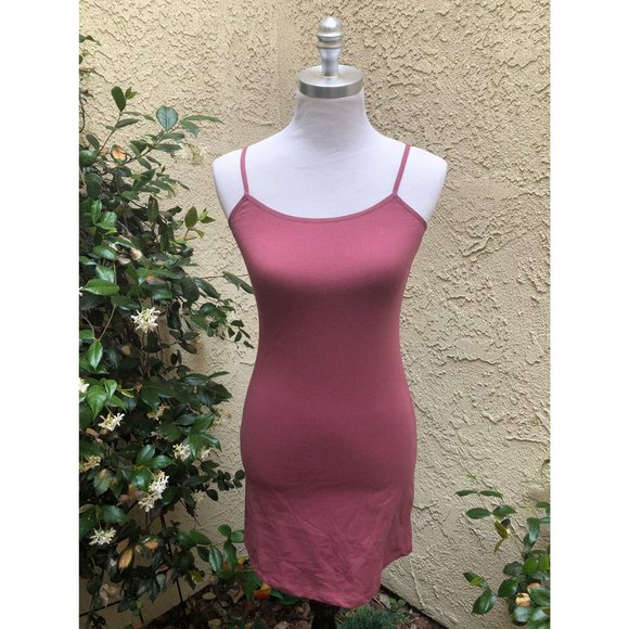 Mauve Cami Bodycon Mini Dress - Picture 2 of 8